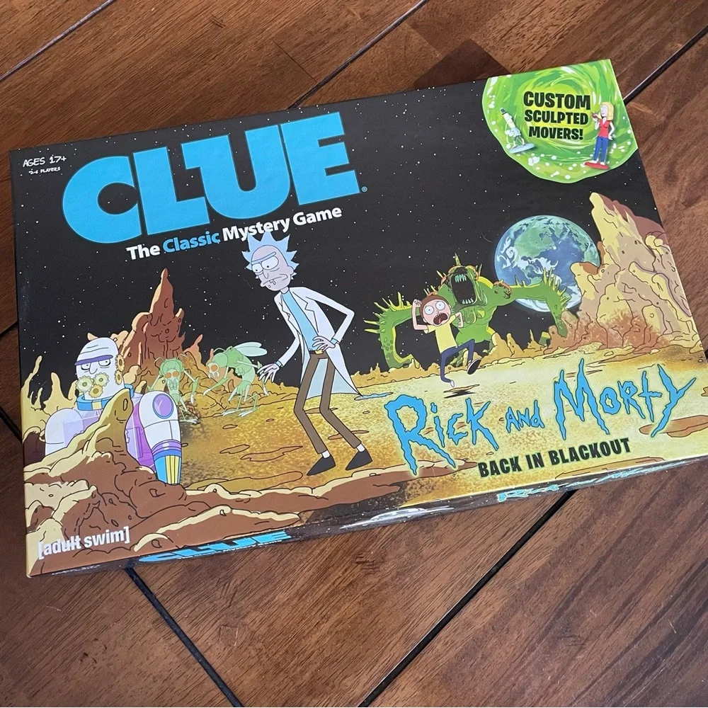 Rick and Morty Clue Board Game - Picture 2 of 12